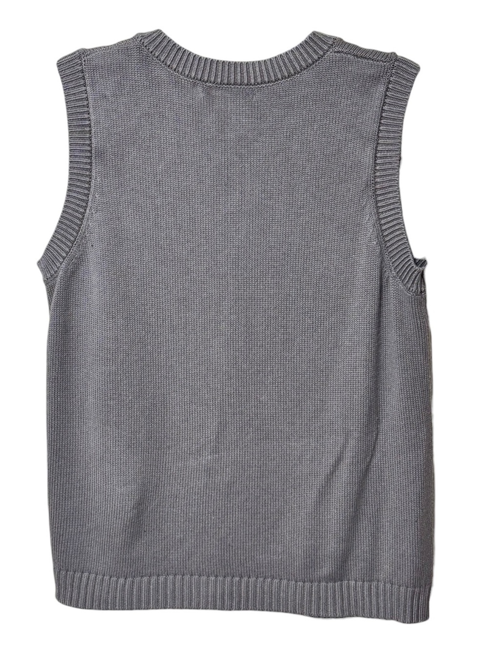PRETTYGARDEN Button-Front Knit Sweater Vest S 19” p2p Gray - Picture 6 of 9